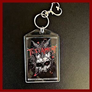 *30off3* NWT. Testament Double Side Keychain.
